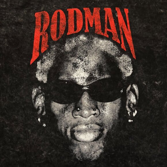 Dennis Rodman The Worm Philcos T-shirt size large - Picture 2 of 4